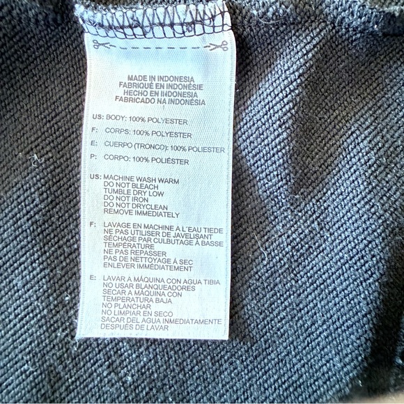 Adidas Women’s Black and Gray Zip Up Hooded Sweatshirt-Size M - Picture 8 of 10